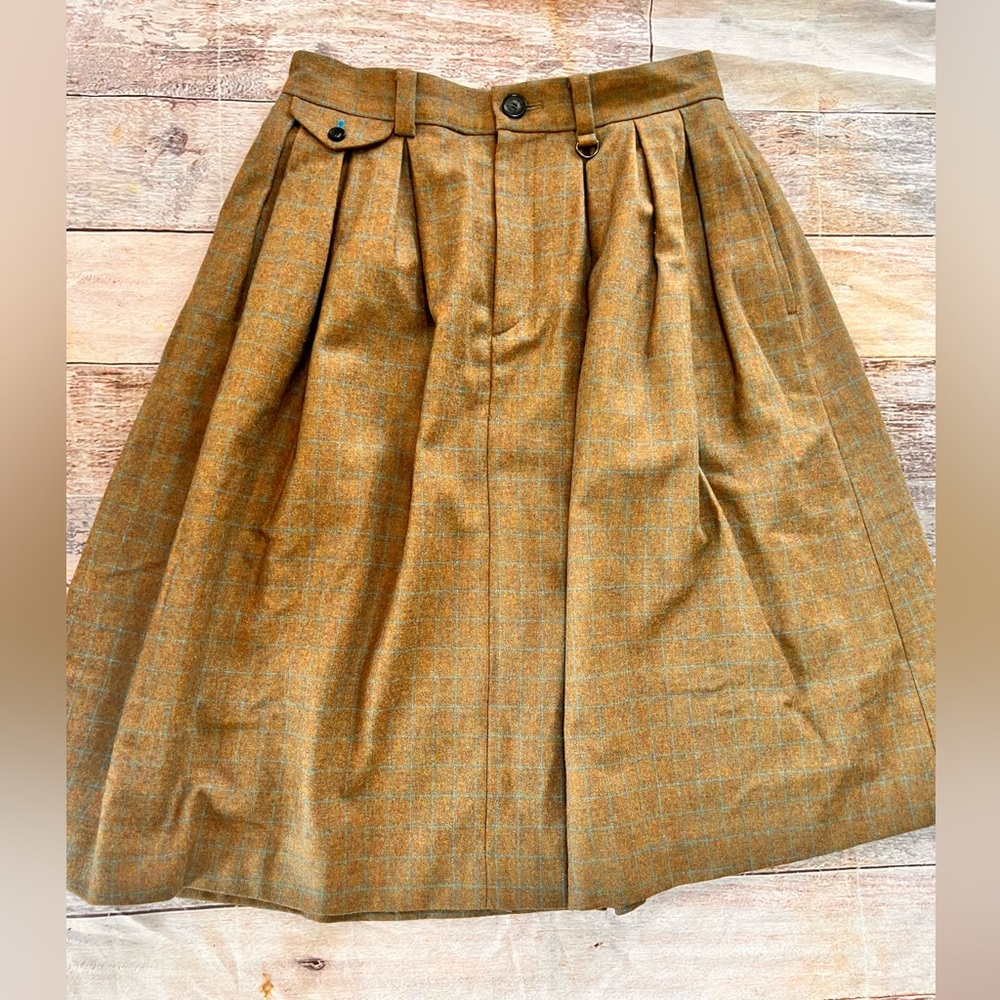 Paul Smith wool plaid skirt‎ size 42